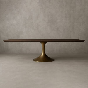 Aero Wood Rectangular Dining Table - Image 4