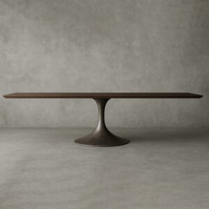 Aero Wood Rectangular Dining Table - Image 2