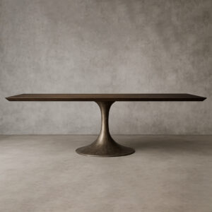 Aero Wood Rectangular Dining Table - Image 3