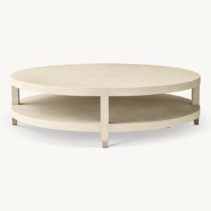 Graydon Shagreen Round Coffee Table - Image 2