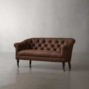 Tangier Leather Settee - Image 2