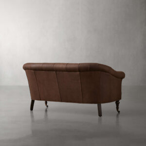 Tangier Leather Settee - Image 3